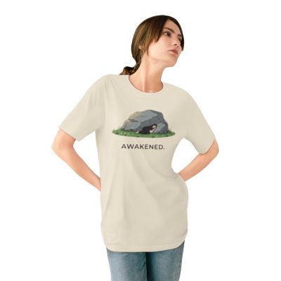 Awakened Spiritual Cave Illustration T-shirt