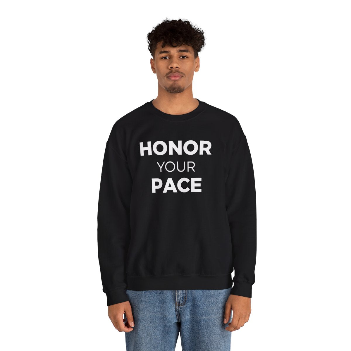 Honor your Pace sweatshirt - Comfort, Luxury simplicity