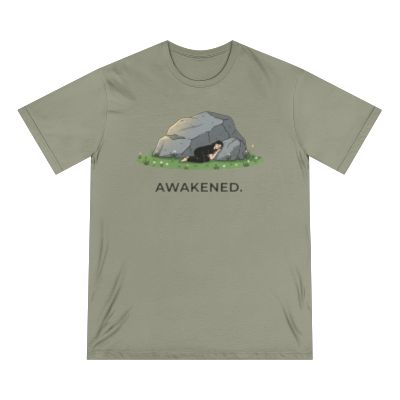 Awakened Spiritual Cave Illustration T-shirt