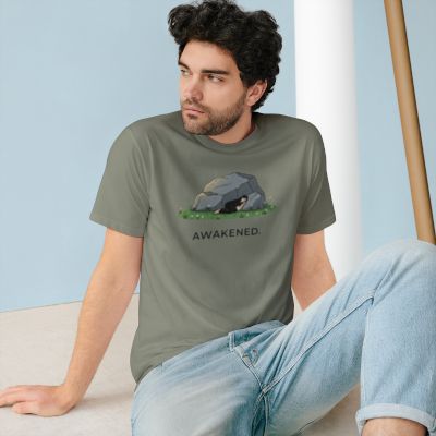 Awakened Spiritual Cave Illustration T-shirt