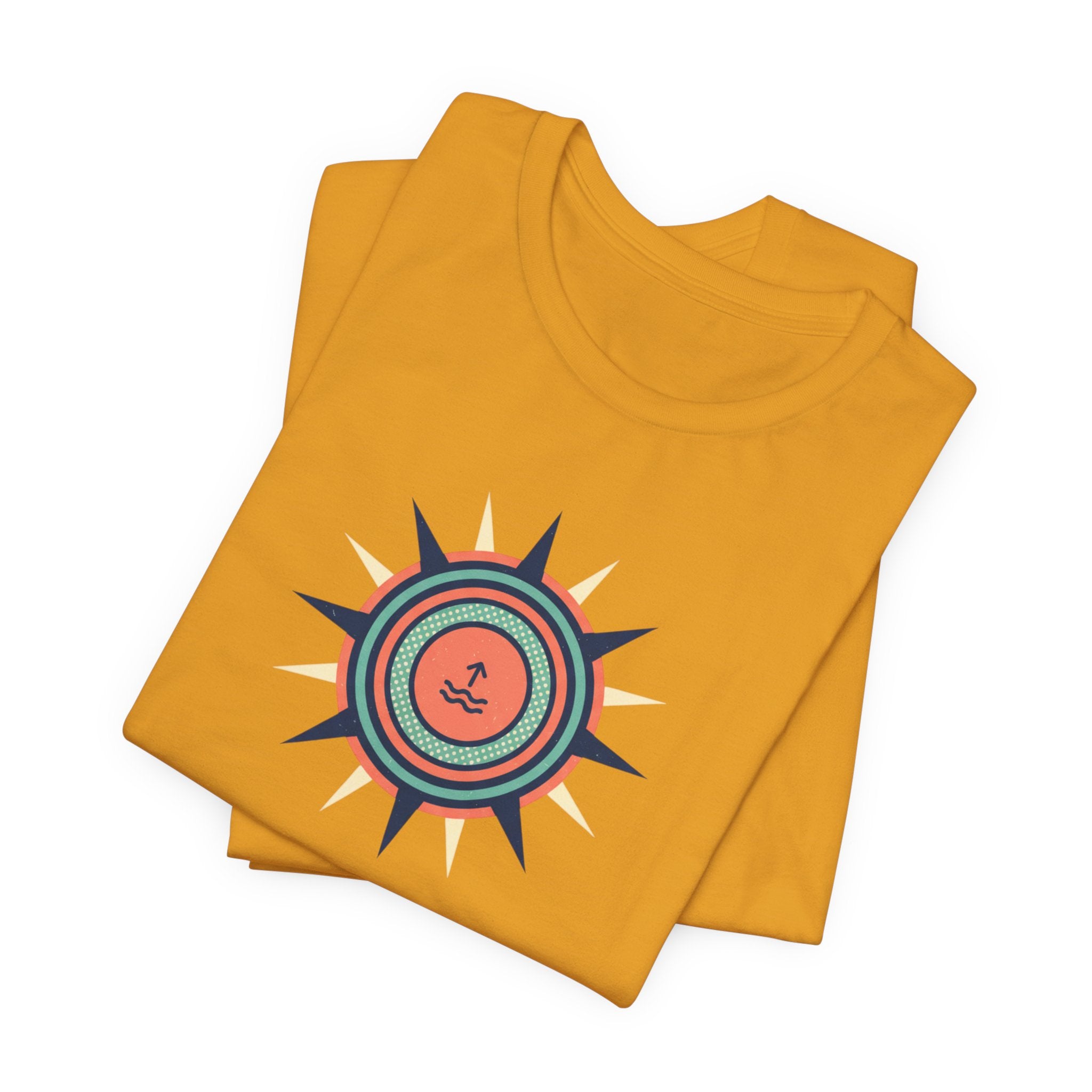 Nautical Compass Anchor Tee | Coastal Sailing T-Shirt, Ocean Adventure Shirt