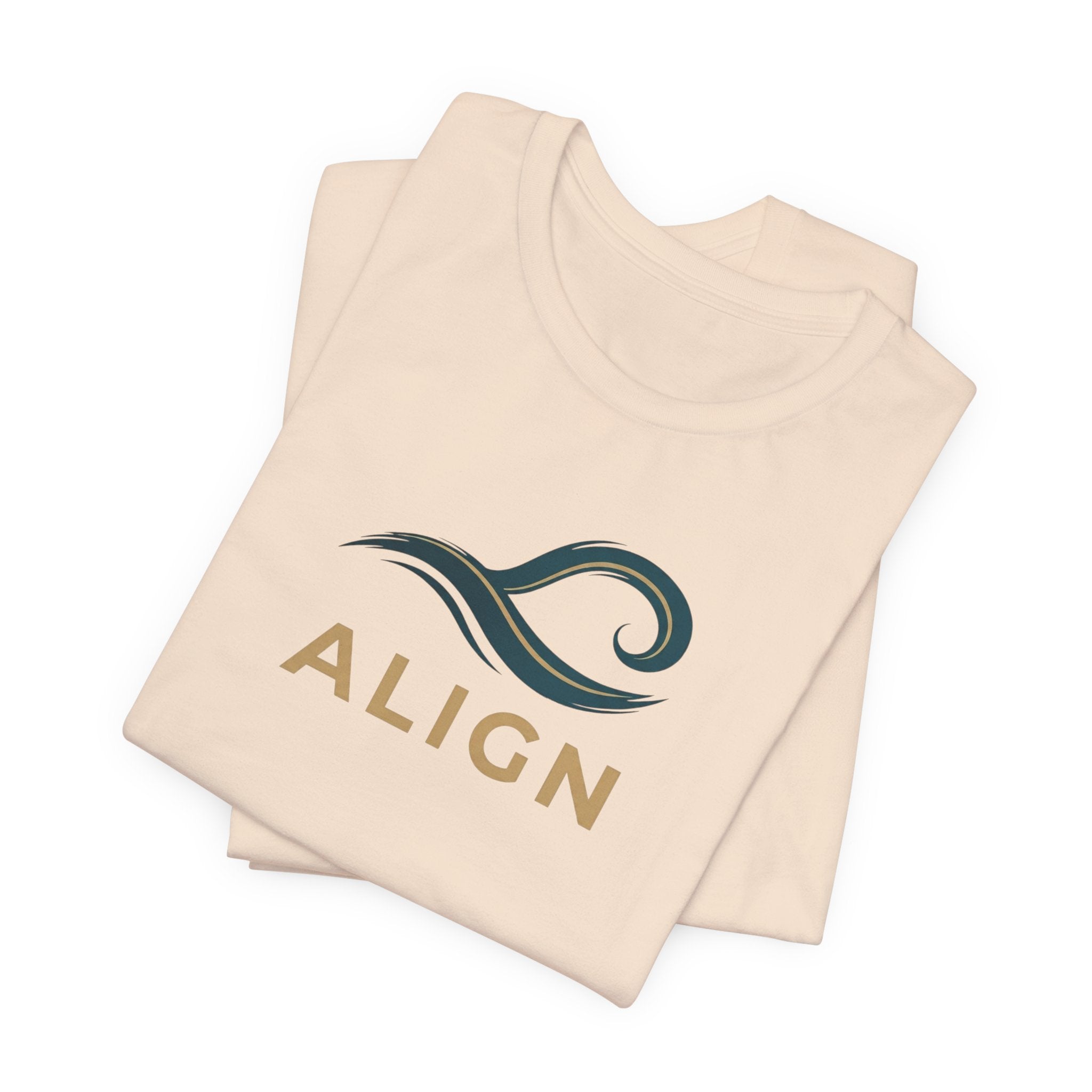 ALIGN Wave Tee – Minimalist Mindfulness T-Shirt | Bold Energy Streetwear™
