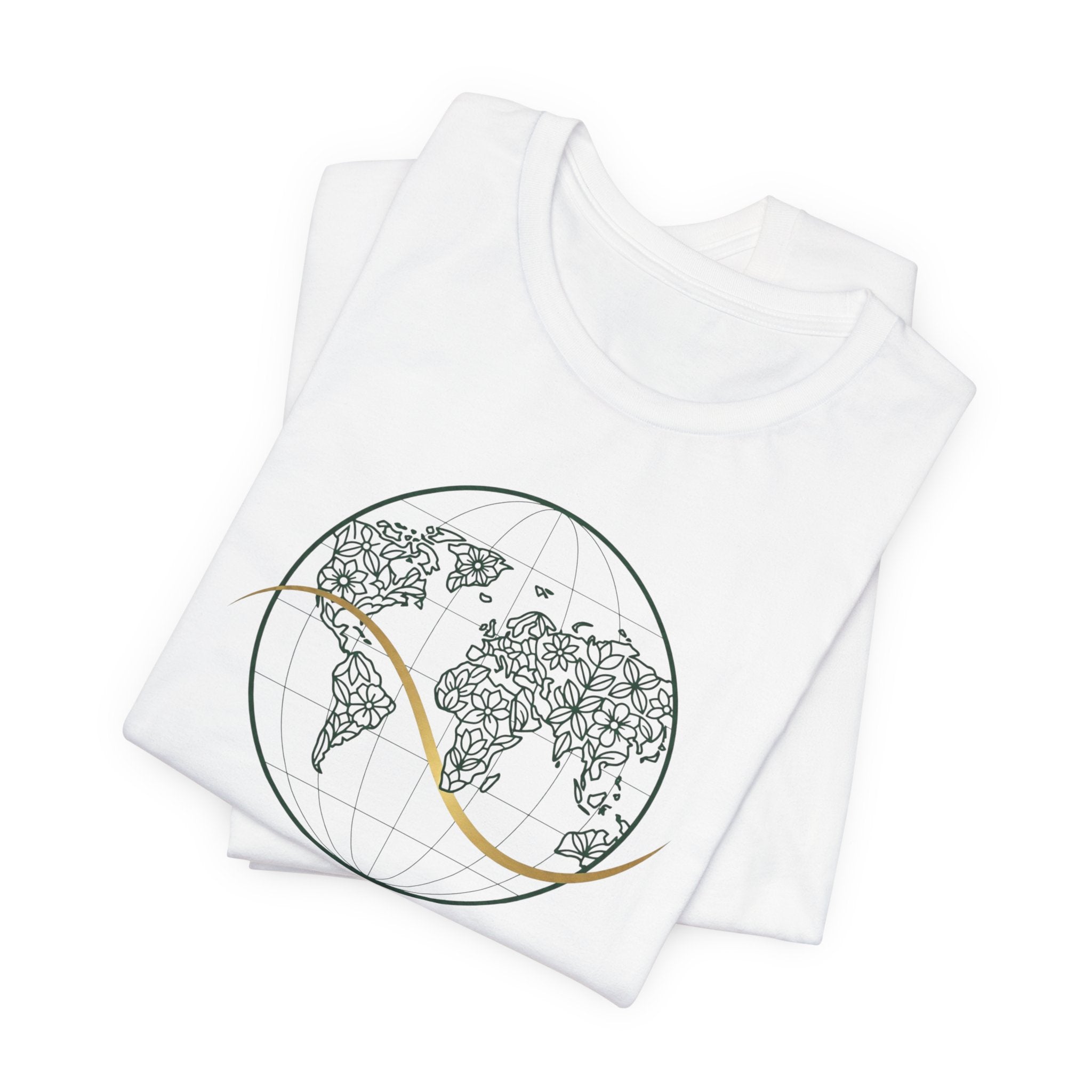 Botanical Energy Globe Tee – Rooted in the World