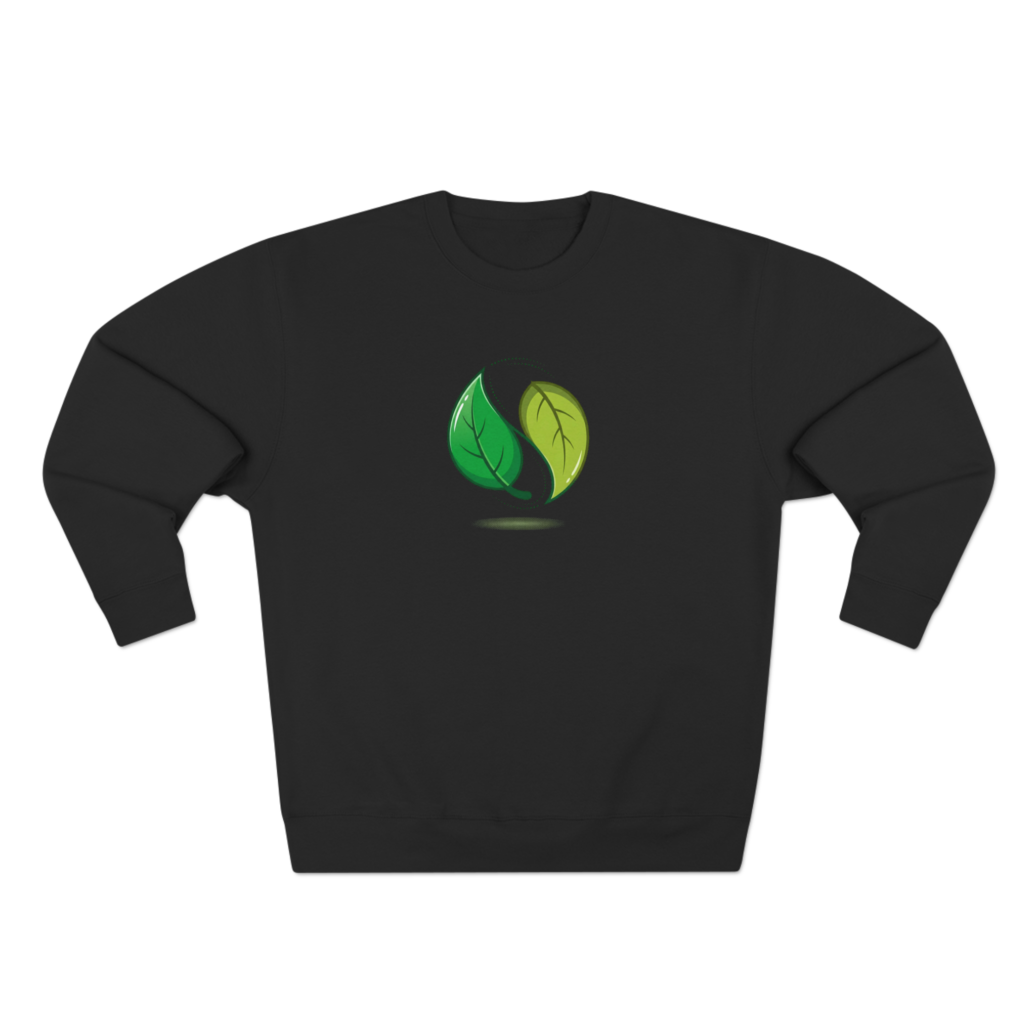 Nature Botanical Harmony Crewneck Sweatshirt | Minimalist Earthy Balance