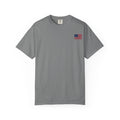 Small American Flag Chest Print T-Shirt | Minimal Patriotic Tee