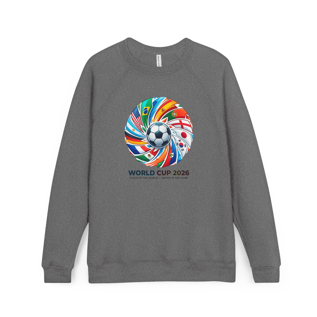 World Cup Soccer 2026 Sweatshirt | International Flags, Global Unity