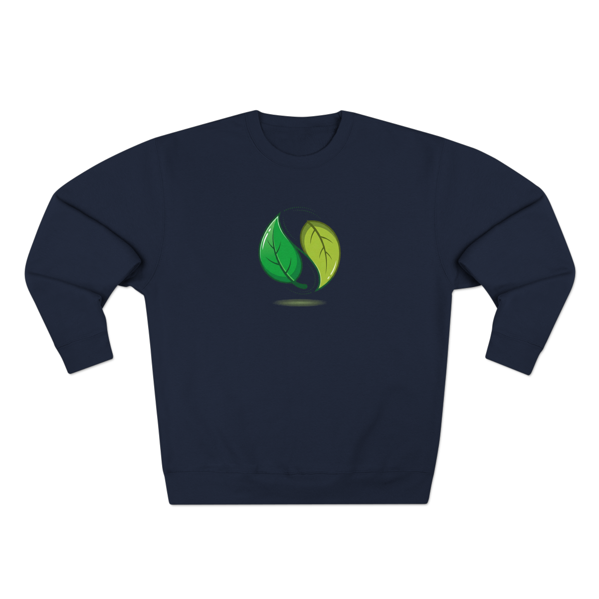 Nature Botanical Harmony Crewneck Sweatshirt | Minimalist Earthy Balance