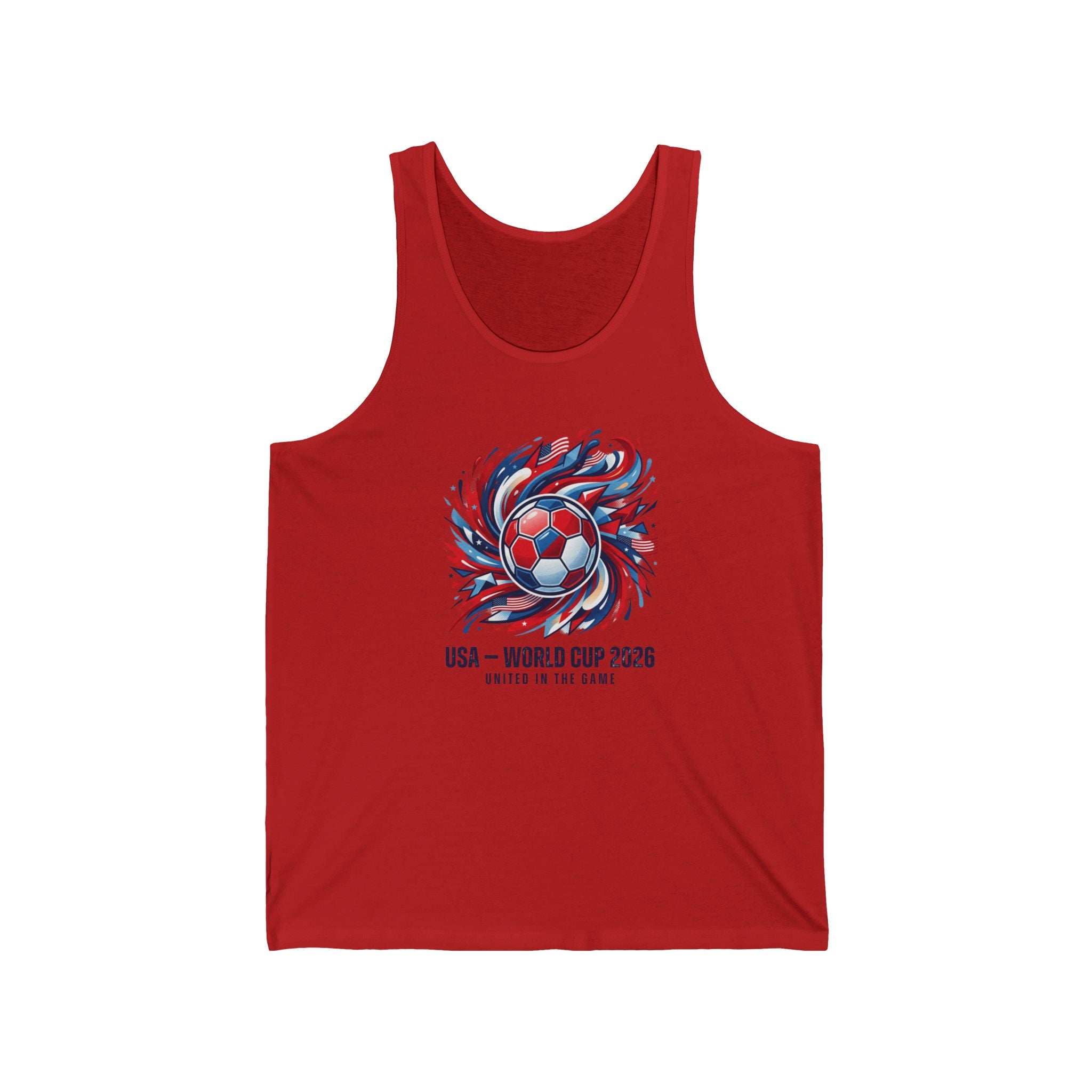 USA World Cup 2026 Soccer Ball Swirl Tank