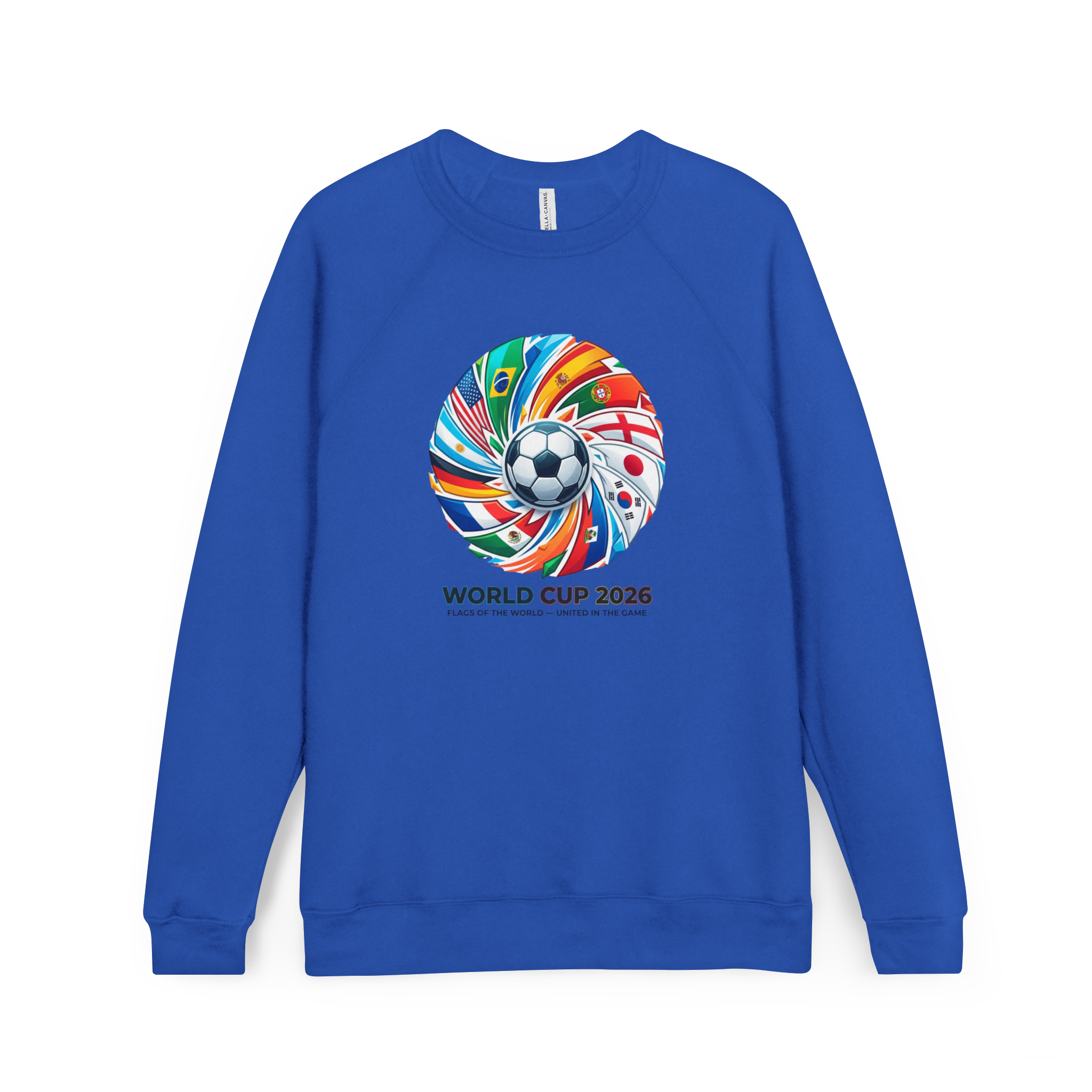 World Cup Soccer 2026 Sweatshirt | International Flags, Global Unity