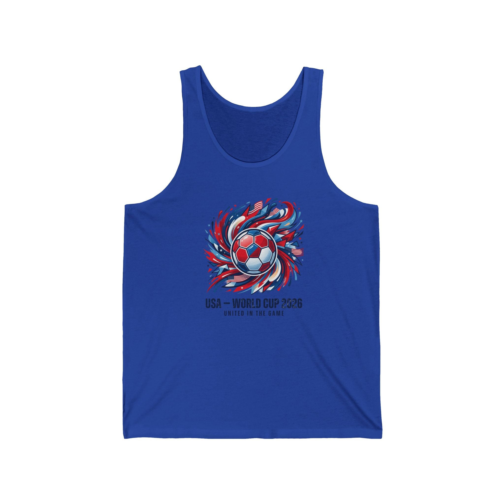 USA World Cup 2026 Soccer Ball Swirl Tank