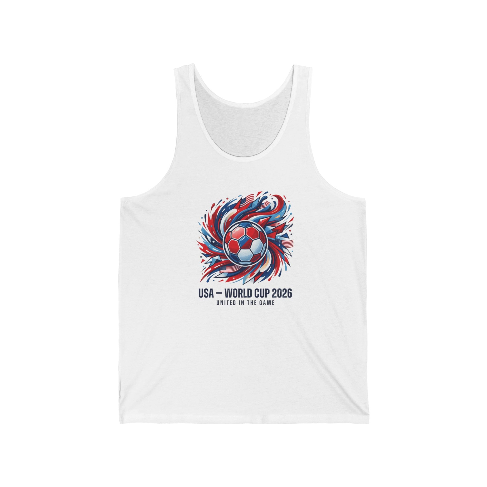 USA World Cup 2026 Soccer Ball Swirl Tank