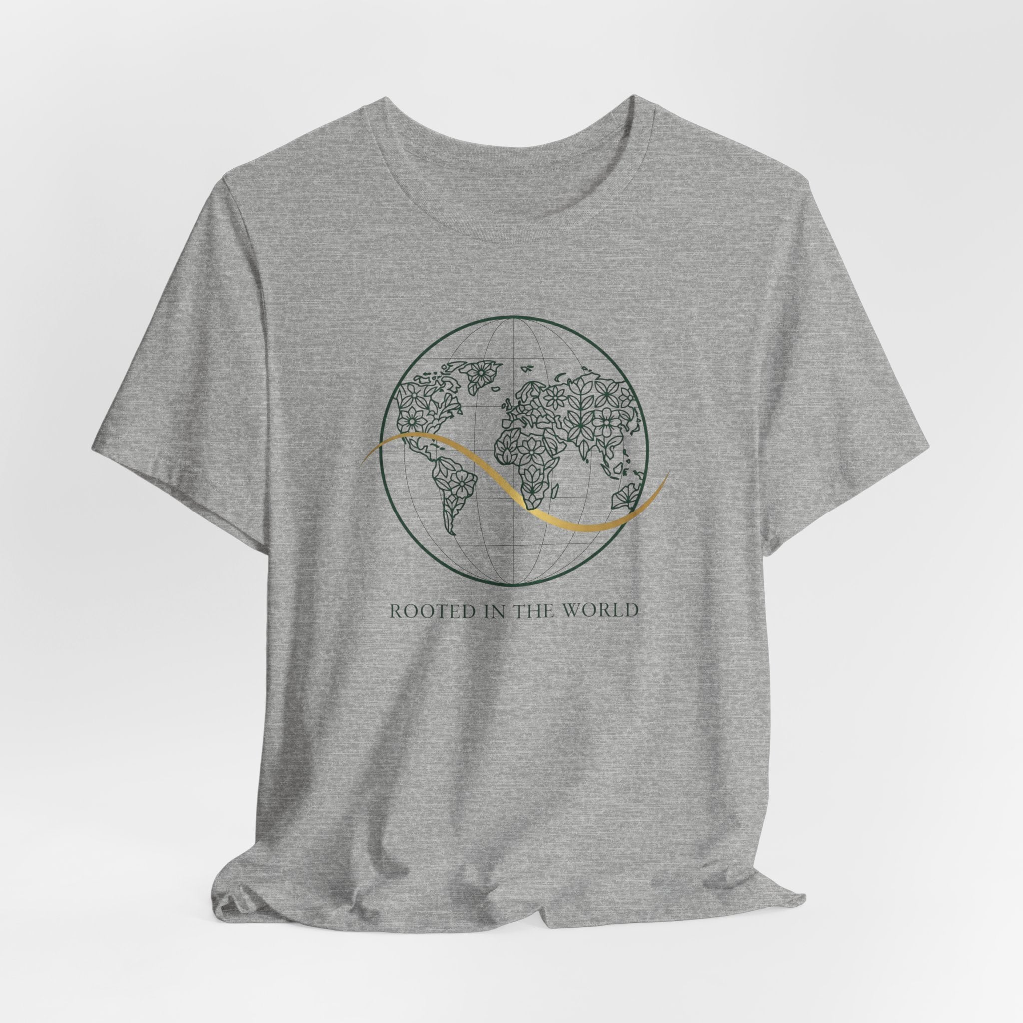 Botanical Energy Globe Tee – Rooted in the World