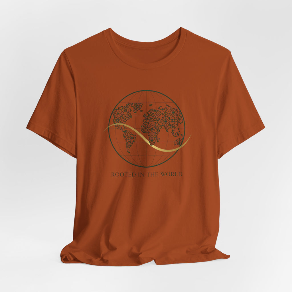 Botanical Energy Globe Tee – Rooted in the World