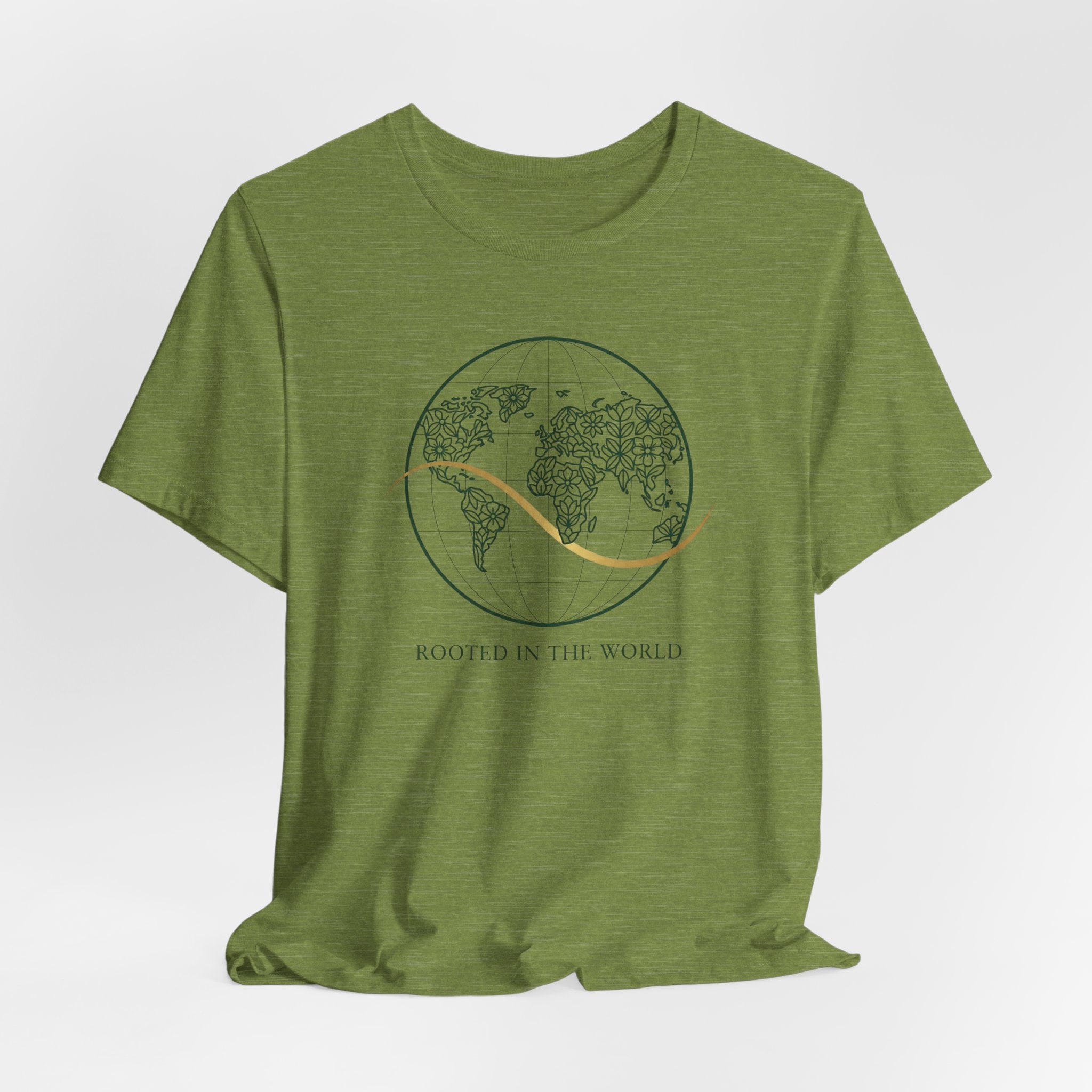 Botanical Energy Globe Tee – Rooted in the World