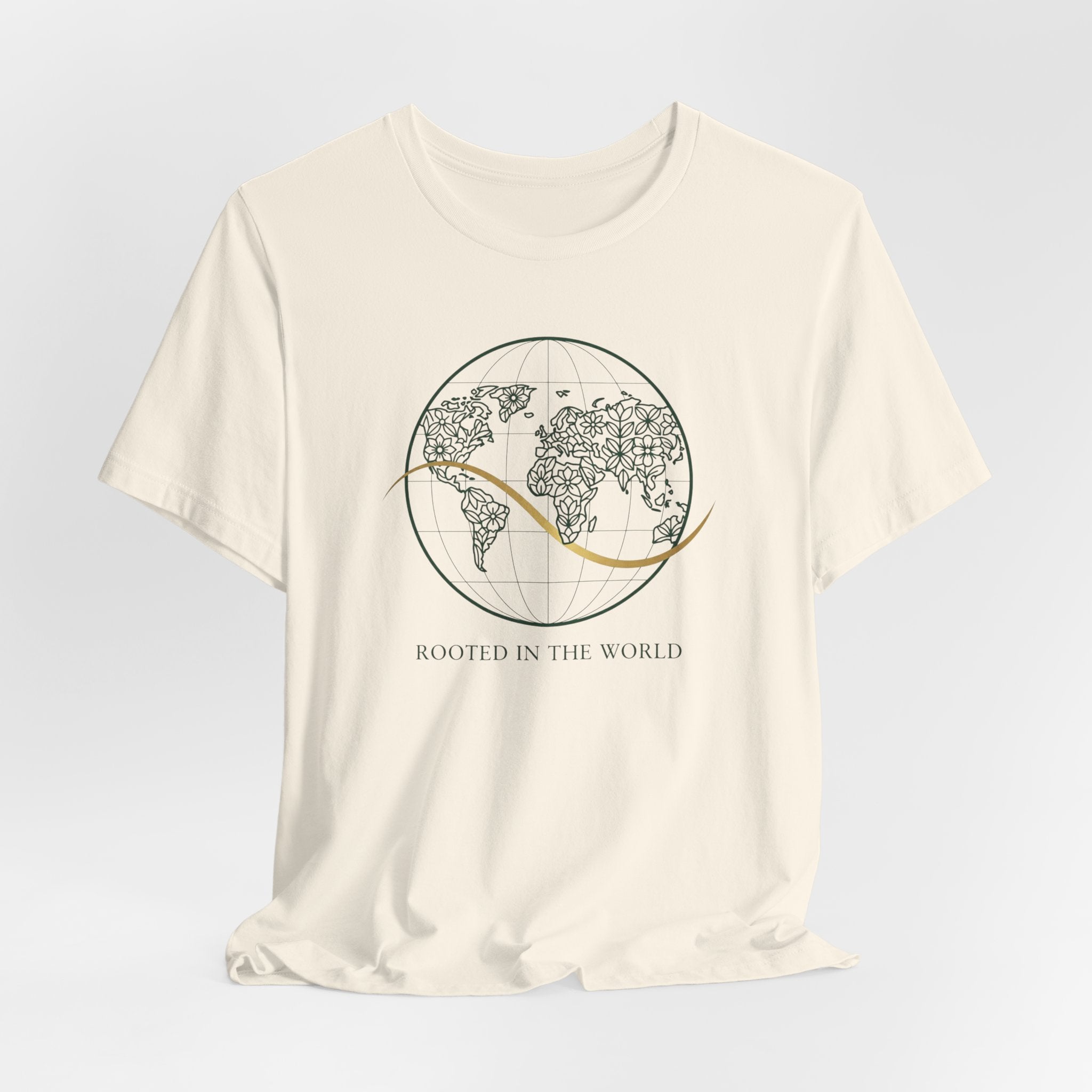 Botanical Energy Globe Tee – Rooted in the World