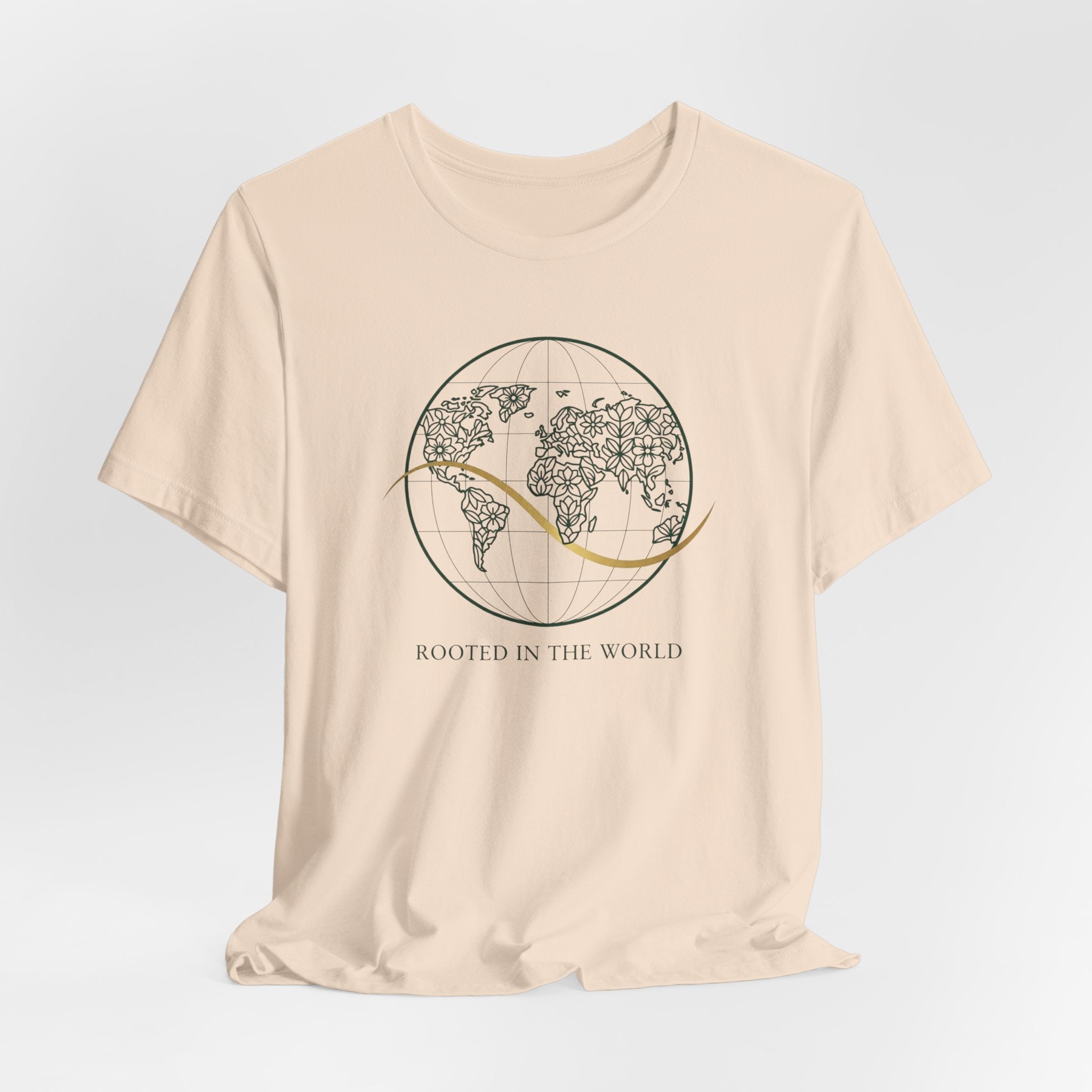Botanical Energy Globe Tee – Rooted in the World