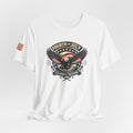 Fourth of July Eagle Celebrate Freedom T-Shirt | Patriotic American Flag