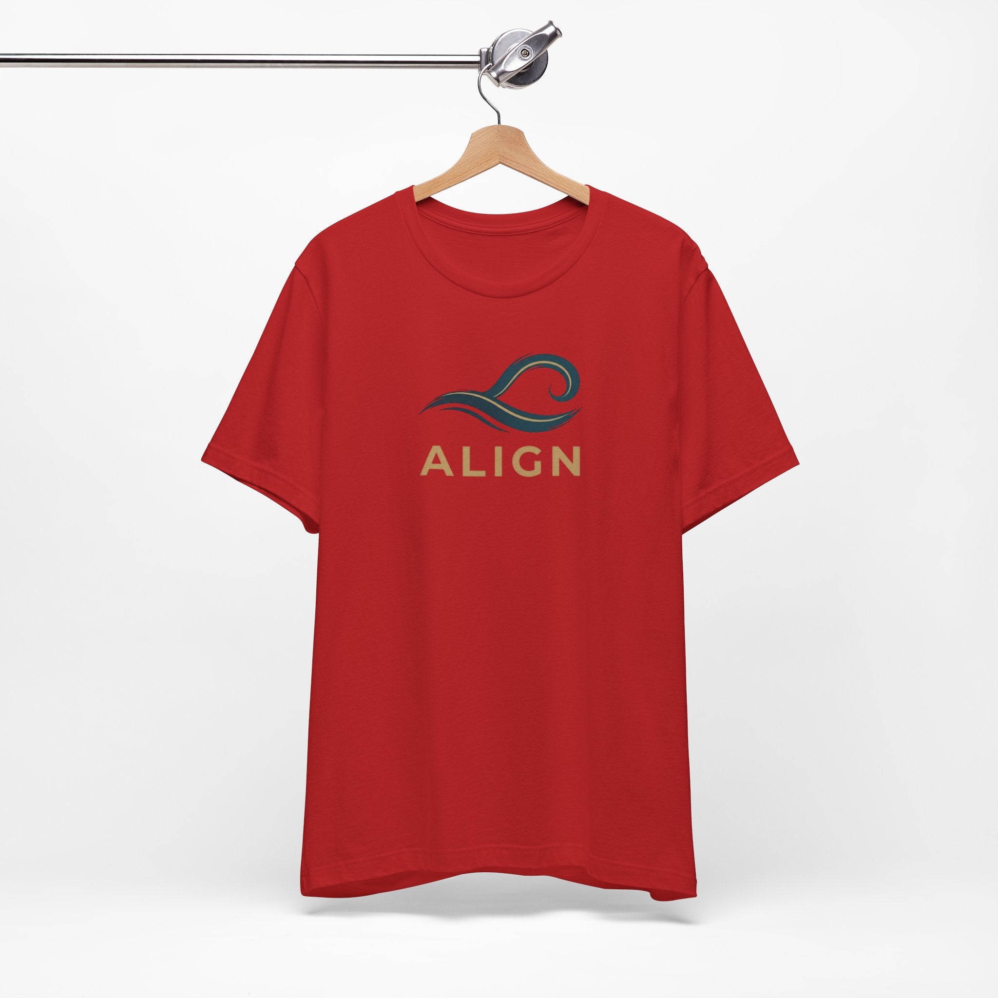 ALIGN Wave Tee – Minimalist Mindfulness T-Shirt | Bold Energy Streetwear™