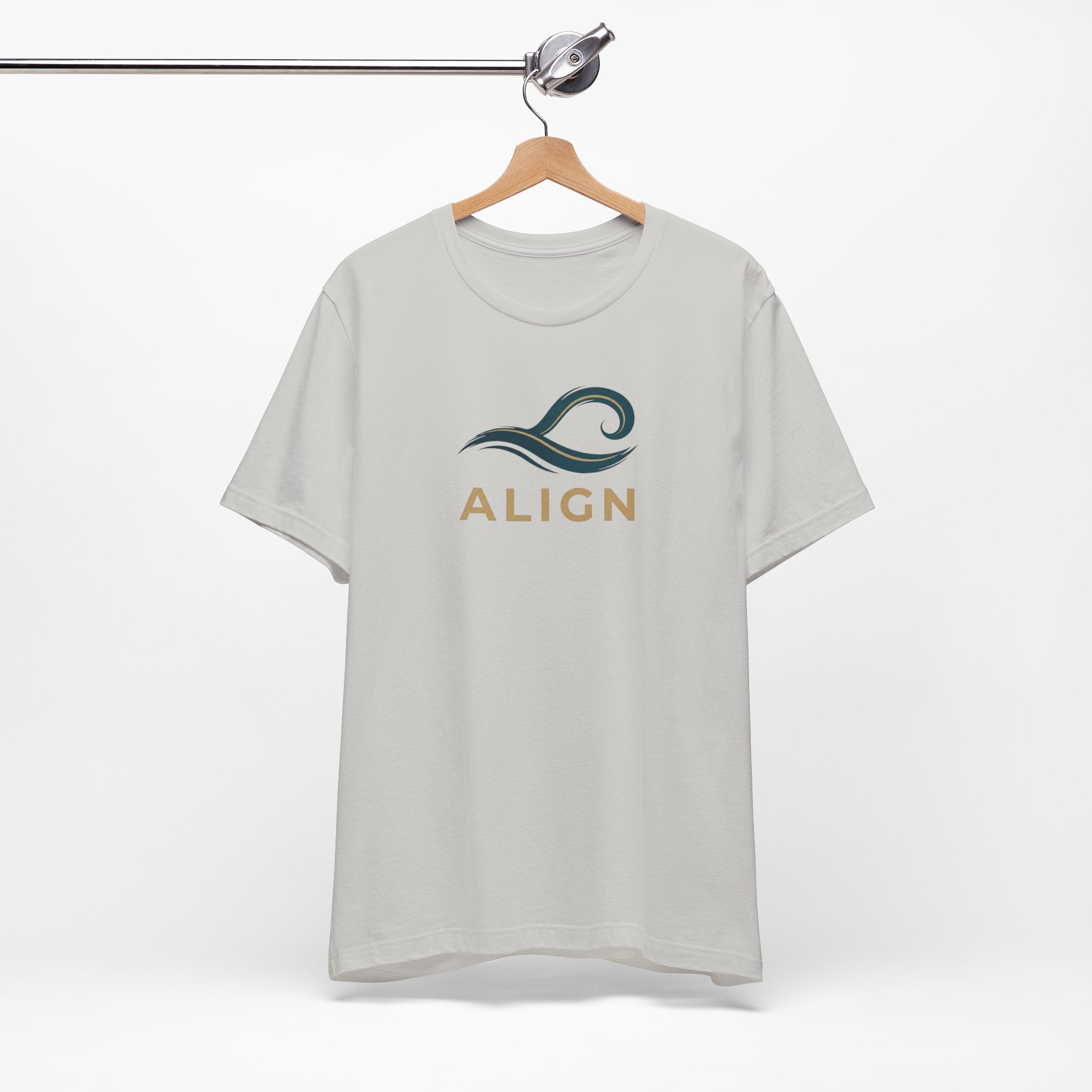 ALIGN Wave Tee – Minimalist Mindfulness T-Shirt | Bold Energy Streetwear™