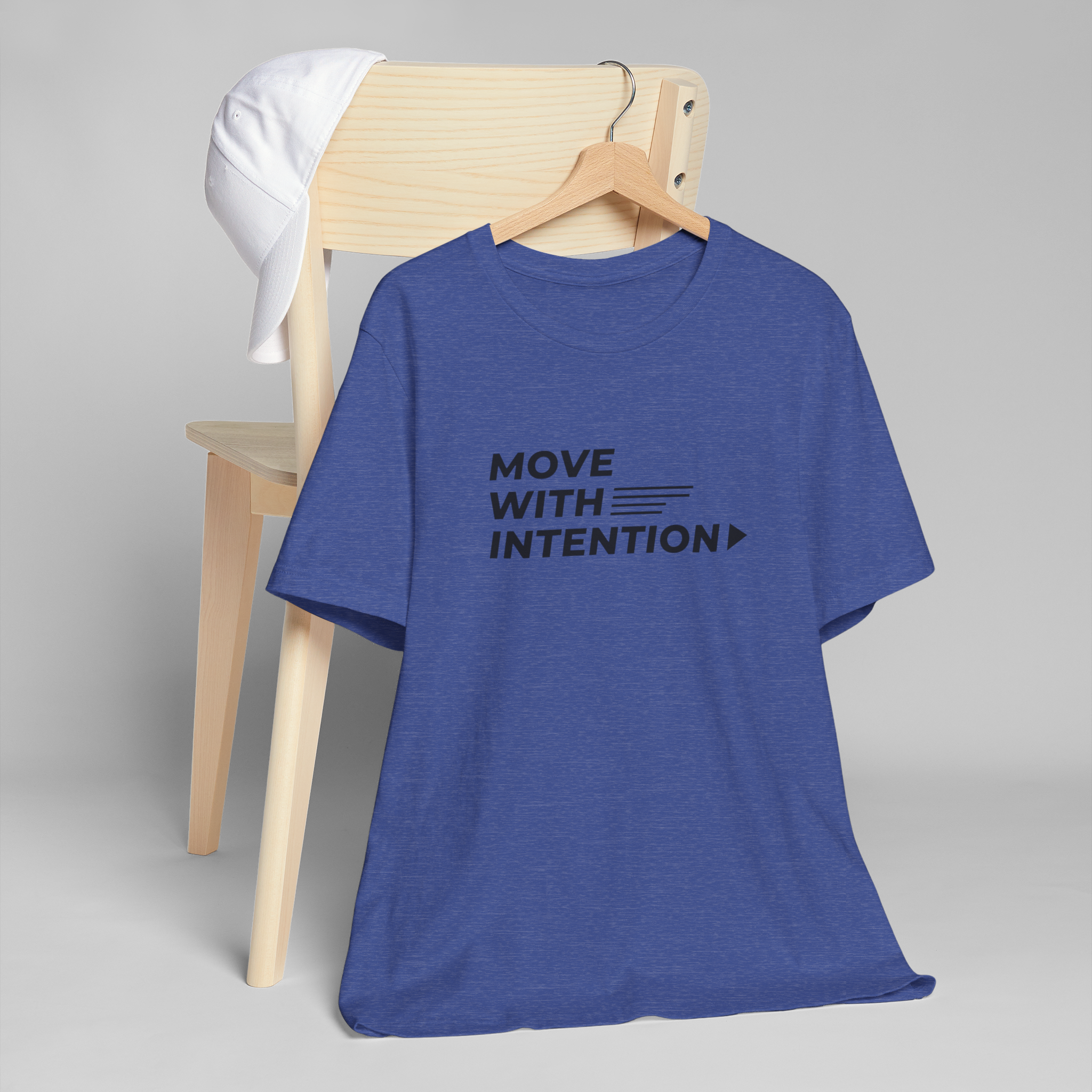 Move With Intention Tee - Luxury Minimalist