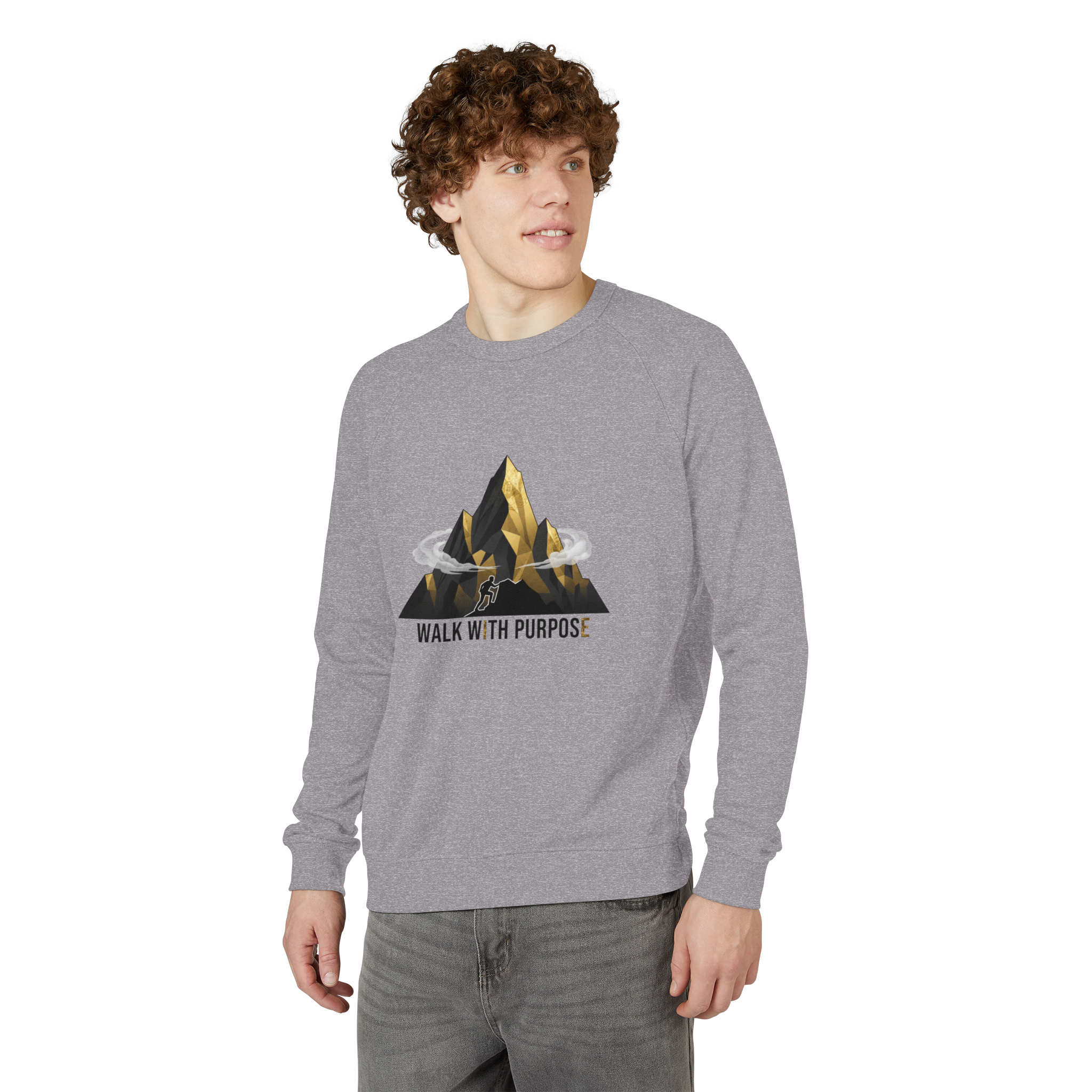 Walk With Purpose raglan sweatshirt