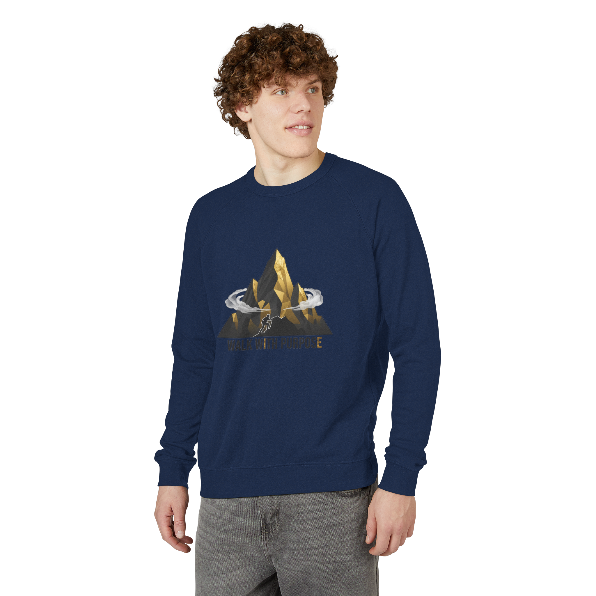 Walk With Purpose raglan sweatshirt