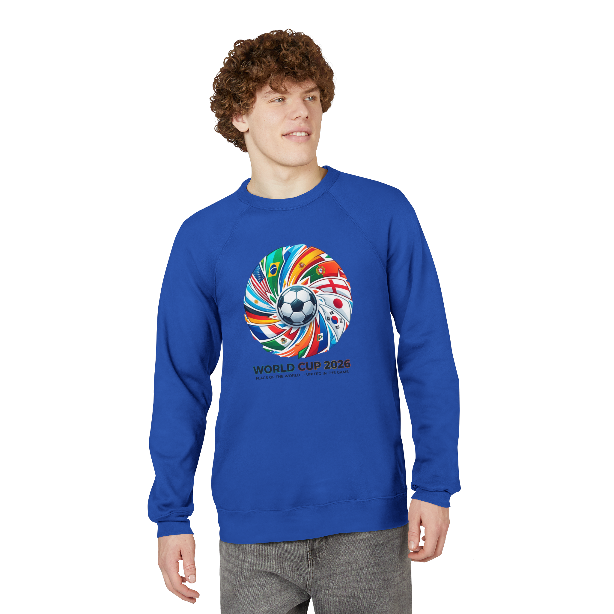 World Cup Soccer 2026 Sweatshirt | International Flags, Global Unity