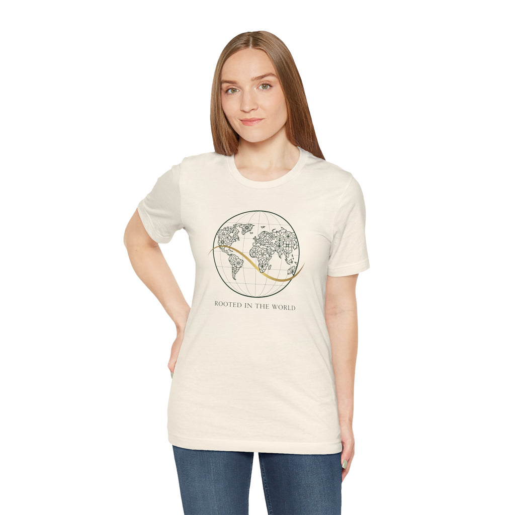 Botanical Energy Globe Tee – Rooted in the World