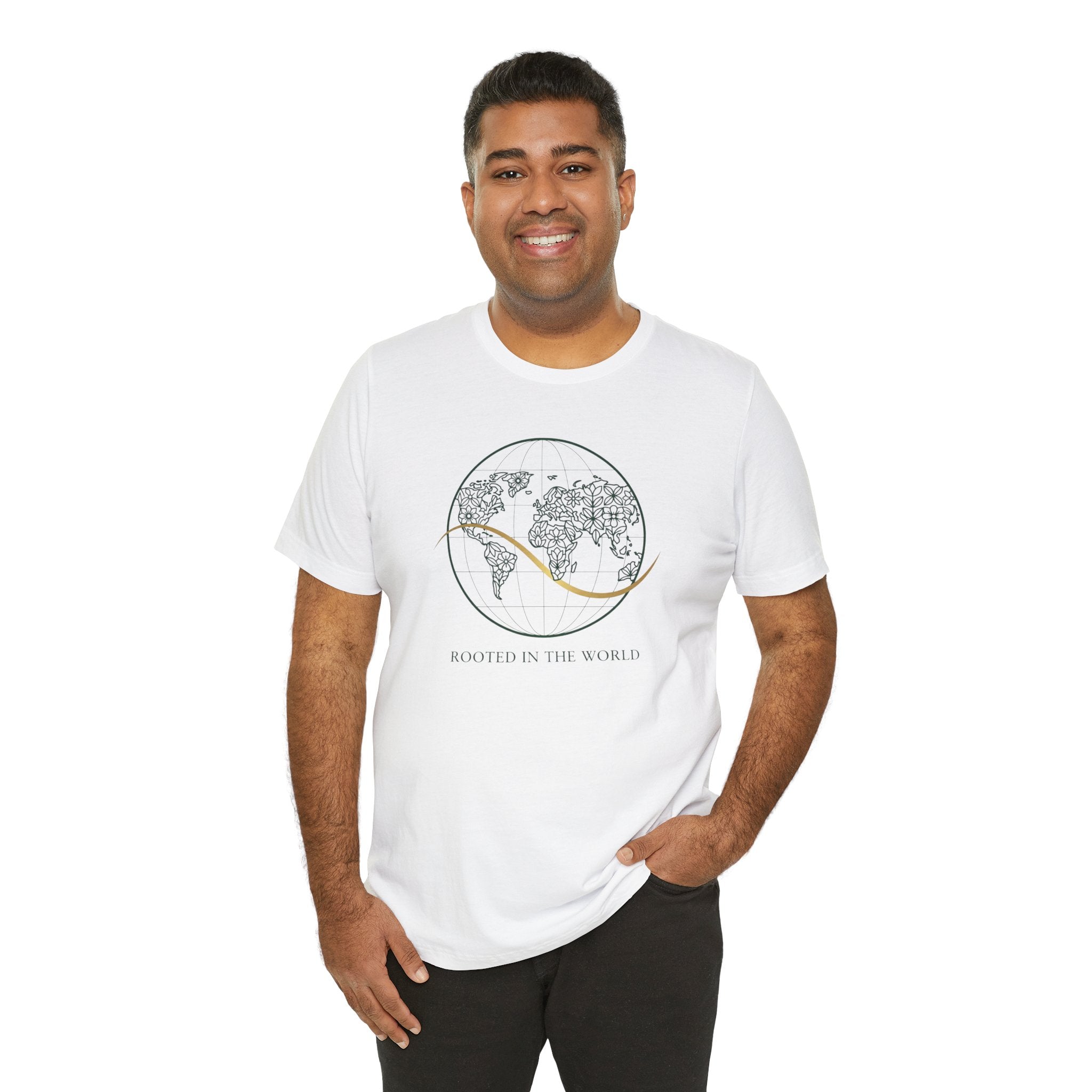 Botanical Energy Globe Tee – Rooted in the World