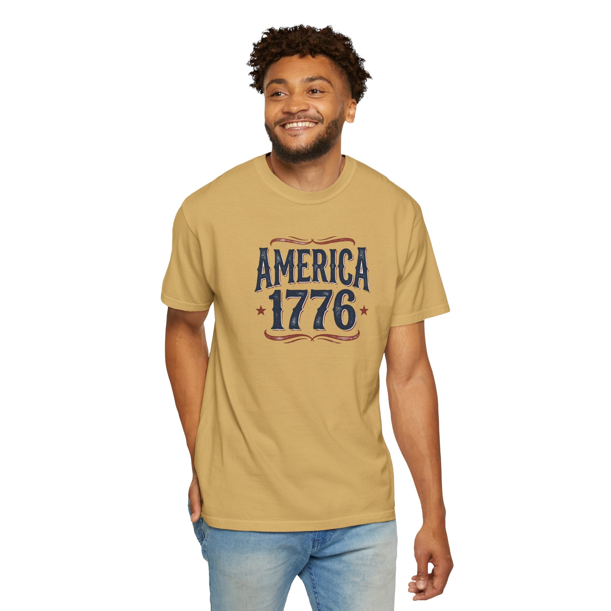 America 1776 T-Shirt | Vantage Patriotic Independence Day Tee USA