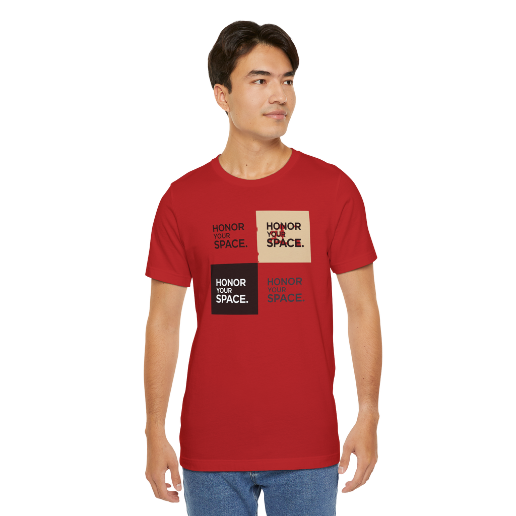 Honor Your Space graphic Tee | Minimalist