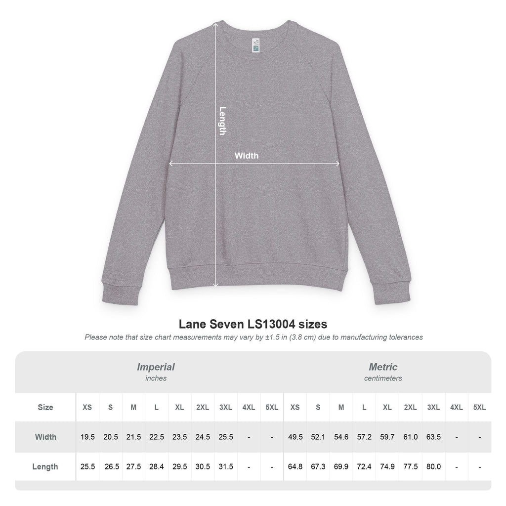 Walk With Purpose raglan sweatshirt