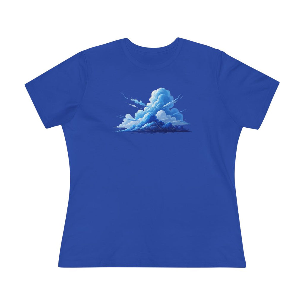 Be Elevated, Cloud Illustration Tee | 'Be' Minimal Back Print