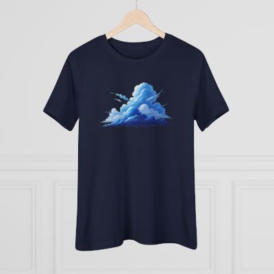 Be Elevated, Cloud Illustration Tee | 'Be' Minimal Back Print