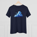 Be Elevated, Cloud Illustration Tee | 'Be' Minimal Back Print