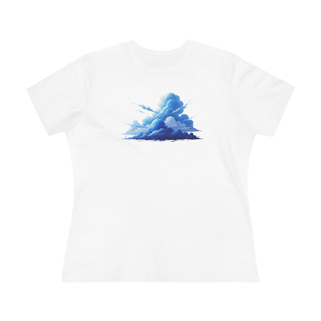 Be Elevated, Cloud Illustration Tee | 'Be' Minimal Back Print